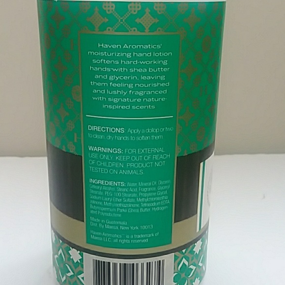 haven aromatics Other Haven Aromatic Rosemary Mint Pump Hand Lotion 2 F Poshmark
